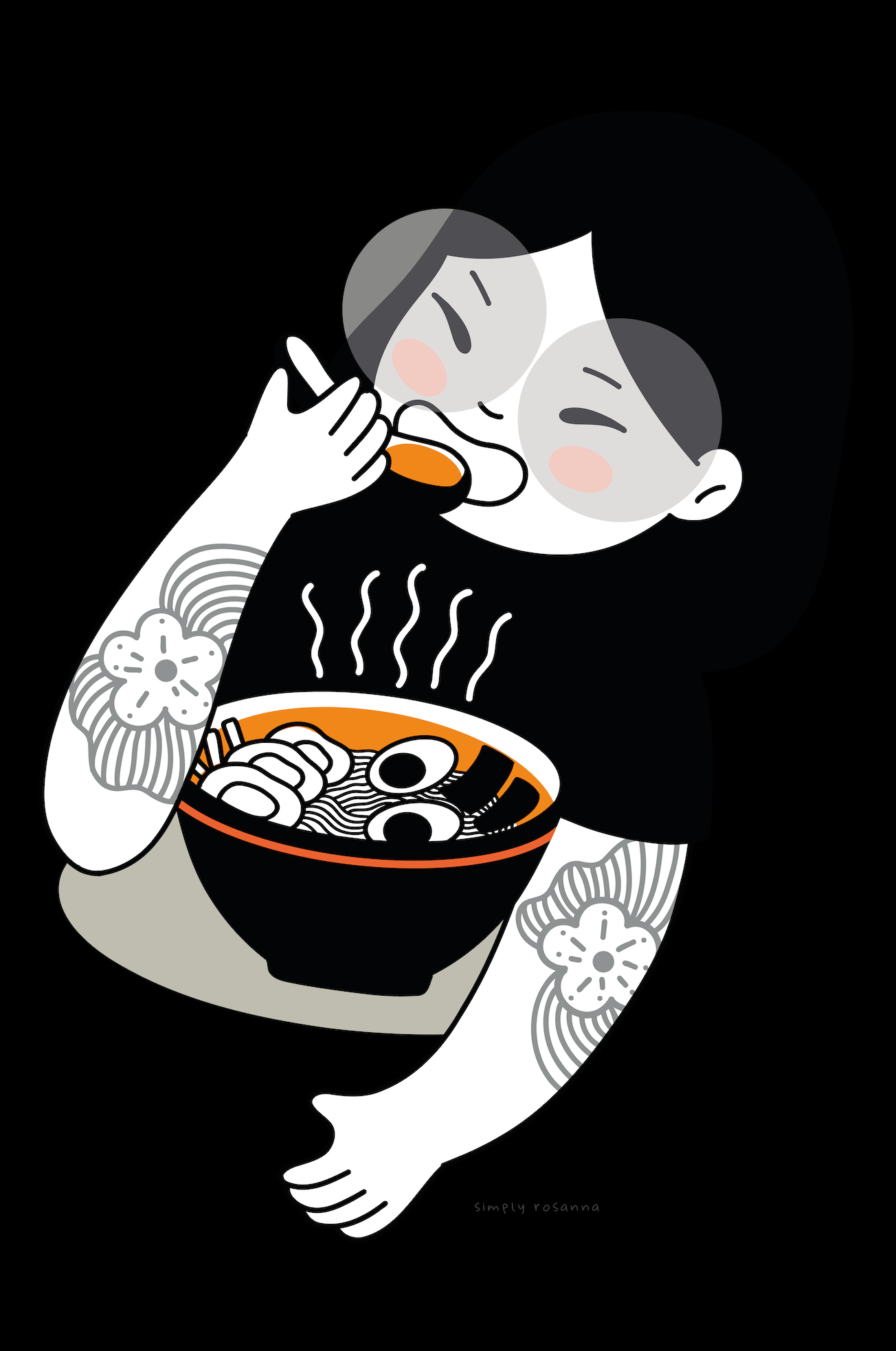 Noodle Quest Art Print