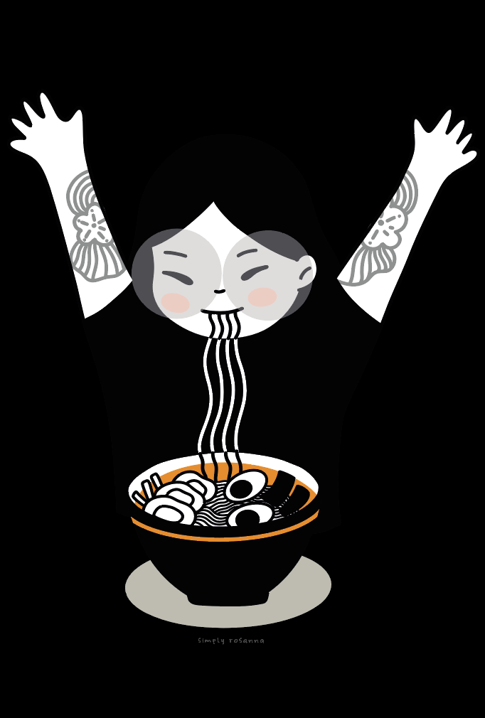 Noodle Quest Art Print
