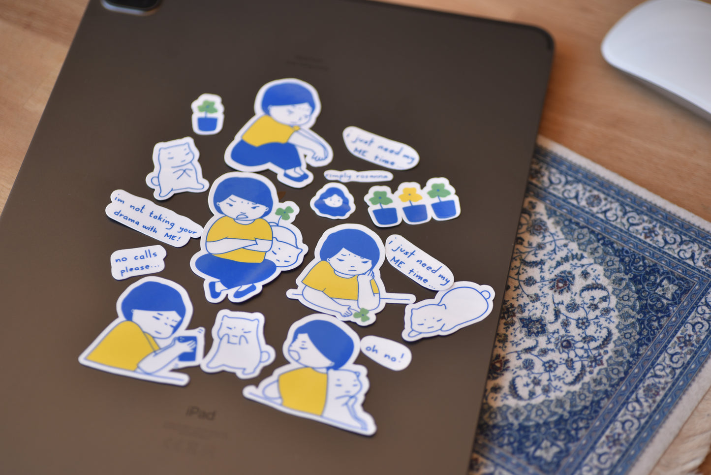 Die-Cut Sticker Set – Waterproof and Weatherproof