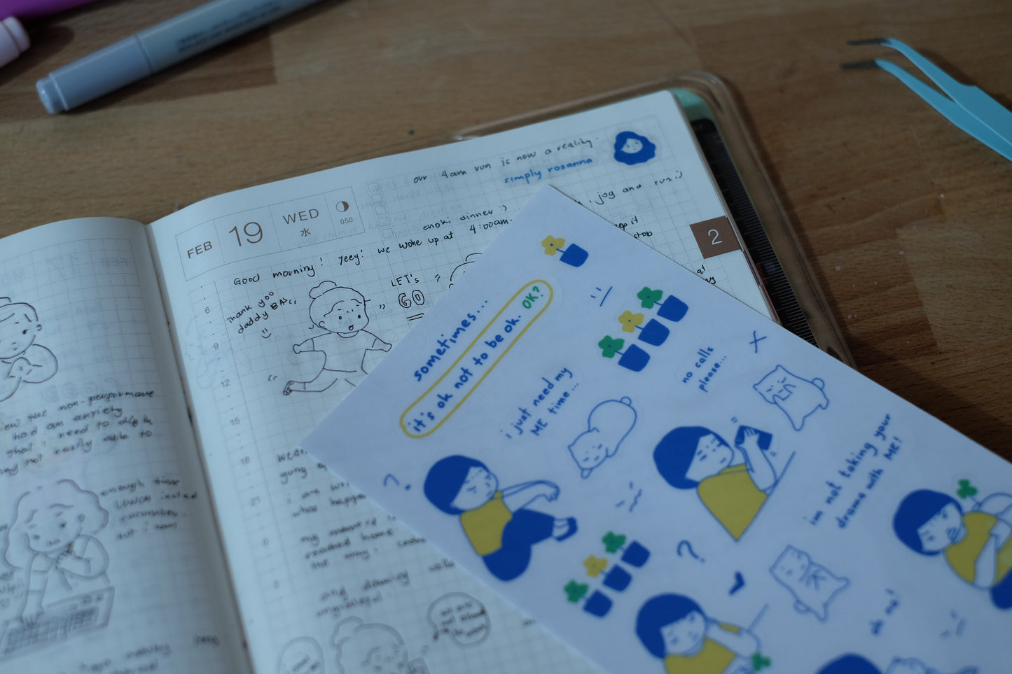Vinyl Sticker Sheet - Clear
