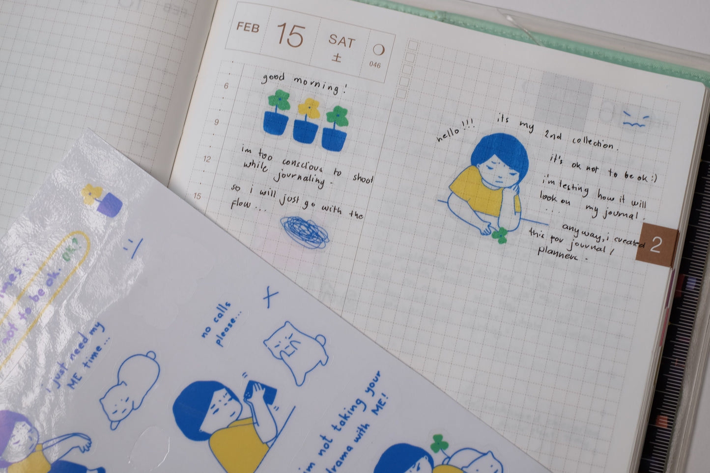 Vinyl Sticker Sheet - Clear