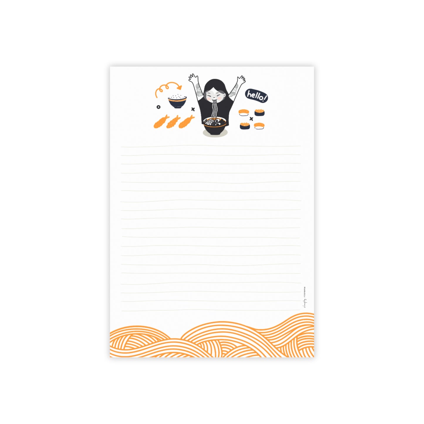 Noodle Quest Notepad