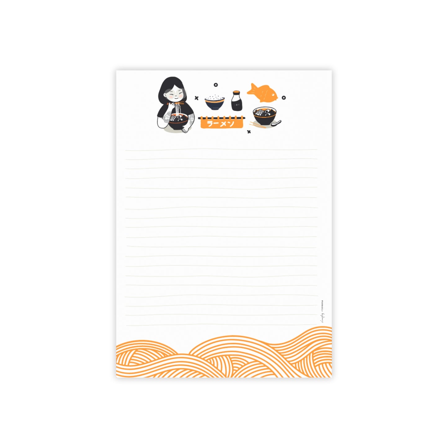 Noodle Quest Notepad