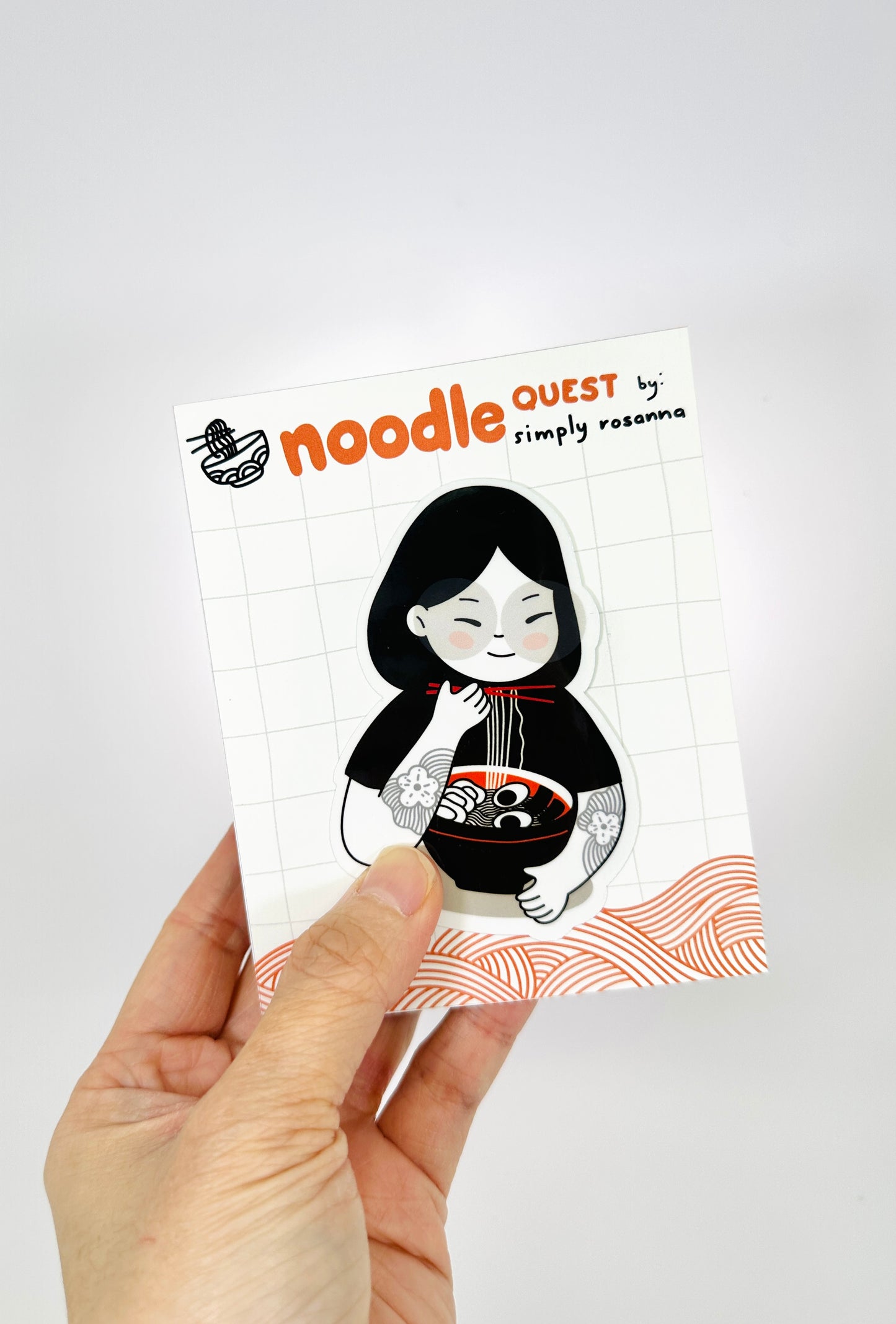 Noodle Quest - Die-Cut Sticker Set